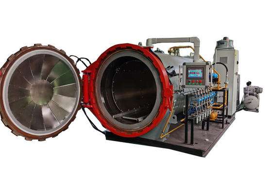 सुरक्षा वाल्व के साथ स्वचालित दबाव ऑटोक्लेव विद्युत हीटिंग 220V
