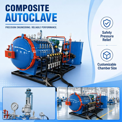 CE प्रमाणित औद्योगिक आटोक्लेव इंजन हाई-पावर 10Kw-700Kw मल्टी-वोल्टेज 380V/410V/220V सटीक तापमान दबाव नियंत्रण