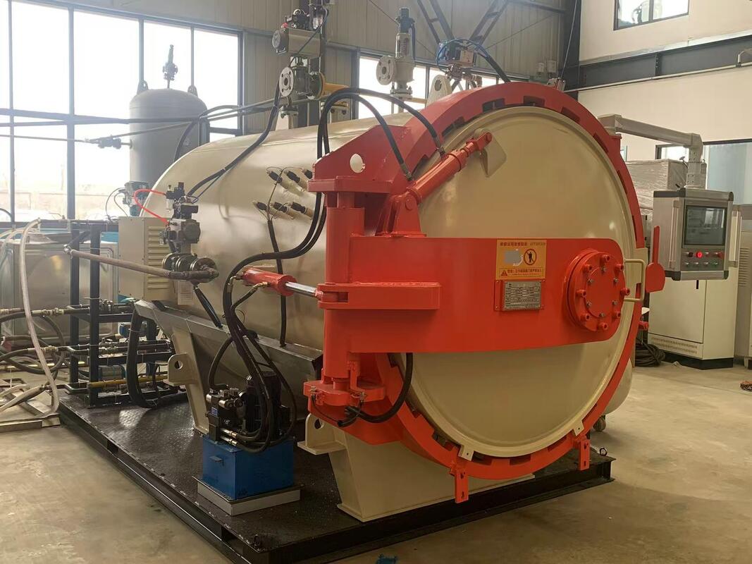 प्रणाली कार्बन फाइबर ओवन औद्योगिक कम्पोजिट कार्बन फाइबर ऑटोक्लेव उच्च तापमान और दबाव प्रतिरोधी सामग्री