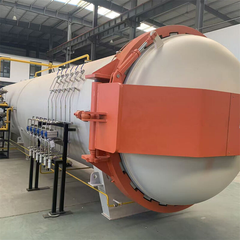 सीई स्वीकृत कस्टम आकार आटोक्लेव इंजन के साथ 380V-220V 10Kw-700Kw पावर आसान संचालन समान गर्मी वितरण