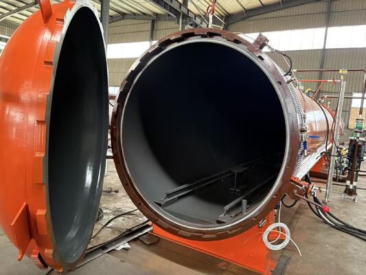 6 बंदरगाह वैक्यूम बंदरगाह मात्रा वैक्यूम उपचार मोल्डिंग कम्पोजिट सामग्री उपचार मोल्डिंग कम्पोजिट ऑटोक्लेव मूल्य