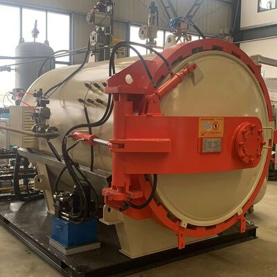 हीटिंग ऑटोक्लेव आईएसओ सीई प्रमाणित जहाज के सामान के लिए इंजन कोर घटक सरल संचालन रखरखाव के साथ मोल्डिंग को मजबूत करना