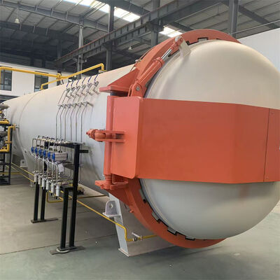 सीई स्वीकृत कस्टम आकार आटोक्लेव इंजन के साथ 380V-220V 10Kw-700Kw पावर आसान संचालन समान गर्मी वितरण